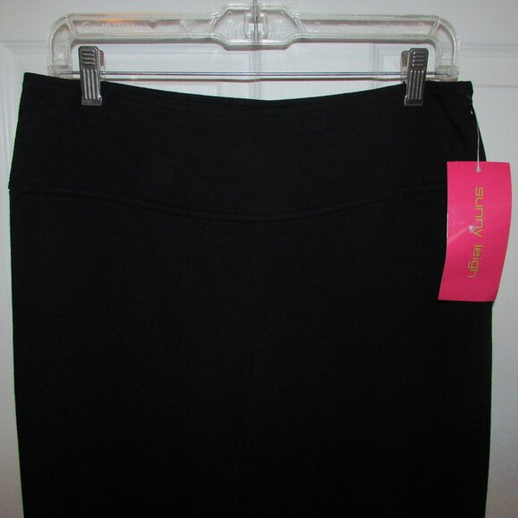 SUNNY LEIGH Wide Leg Pants - Black - Sz 10 - NEW - Picture 3 of 9